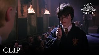 Wizard Duel Draco Malfoy vs Harry Potter  Harry Potter and the Chamber of Secrets