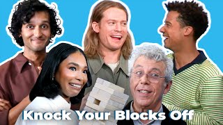 INTERVIEW WITH THE VAMPIRE cast plays KNOCK YOUR BLOCKS OFF  TV Insider