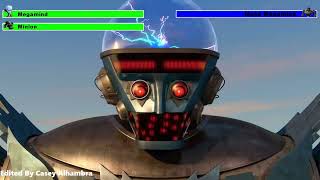 Megamind The Button of Doom 2011 Final Battle with healthbars 300K Subscribers Special