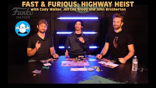 Fast  Furious Highway Heist w Jon Lee Brody Cody Walker  John Brotherton  GEGGHEAD