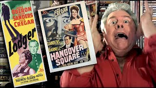 CLASSIC MOVIE REVIEW Laird Cregar in THE LODGER  HANGOVER SQUARE from STEVE HAYES