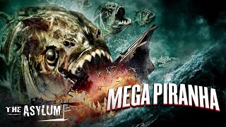 Mega Piranha  Free Monster Action Adventure Movie  Full Movie Free Movie