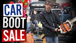 Hanley Car Boot Sale  5 pound challenge