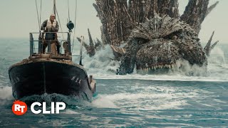 Godzilla Minus One Exclusive Movie Clip  Boat Attack 2023