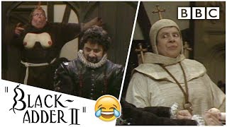 How NOT to behave at a family dinner  Blackadder  BBC