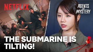 The world goes sideways in a tilting submarine  Agents of Mystery  Netflix ENG SUB