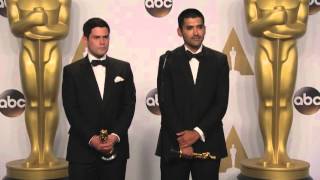 Bear Story Gabriel Osorio  Patp Escala Oscars Backstage Interview 2016  ScreenSlam