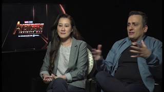Avengers Infinity War interview with director Joe Russo and producer Trinh Tran  Newshub