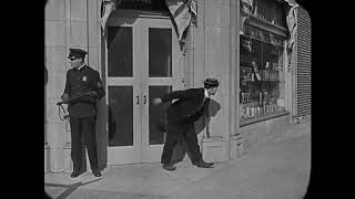 Charlie Chaplin vs Buster Keaton  Escaping from Police Part1