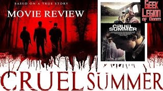 CRUEL SUMMER  Danny Miller 2016  Chav Bullying Horror Movie Review