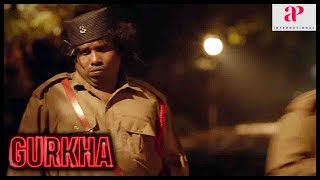 Gurkha Latest Tamil Movie Scene  Title Credits  Yogi Babu intro saving a family from goons