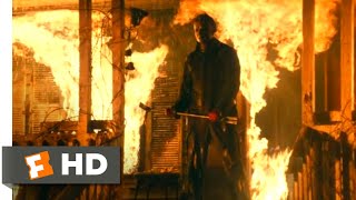 Halloween Kills 2021  Michael Myers vs Firefighters Scene 110  Movieclips