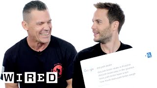 Josh Brolin  Taylor Kitsch Answer the Webs Most Searched Questions  WIRED