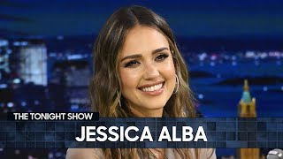Jessica Alba Talks Empowering Women with Her Trigger Warning Action Movie  The Tonight Show