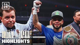 HIGHLIGHTS  Oscar Collazo vs Gerardo Zapata