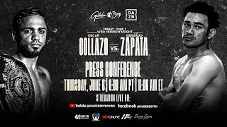 OSCAR COLLAZO VS GERARDO ZAPATABOXING HALL OF FAME PRESS CONFERENCE