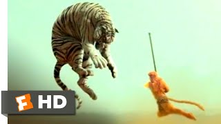 The Monkey King 2 2016  Monkey King vs Tiger Scene 110  Movieclips