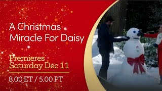 A Christmas Miracle for Daisy 2021  Trailer  Jill Wagner  Nick Bateman