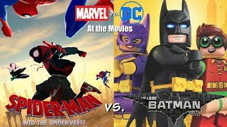 The LEGO Batman Movie vs SpiderMan Into the SpiderVerse  Marvel vs DC At the Movies