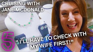 Jane McDonald Goes Jewellery Shopping  Cruising With Jane McDonald  Channel 5