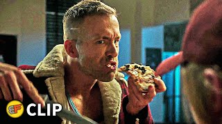 Pizza Delivery Scene  Deadpool 2016 Movie Clip HD 4K