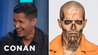 Jay Hernandez Sacrificed His Eyebrows To Play El Diablo  CONAN on TBS