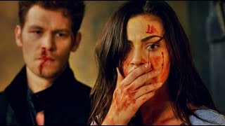 The Originals 3x2  Klaus  Hayley VIOLENT FIGHT Hope is watching