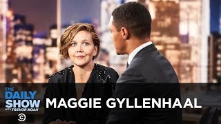 Maggie Gyllenhaal  The Deuce and The Kindergarten Teacher  The Daily Show