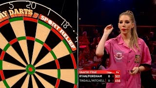 Katherine Ryan throws her first darts  Lets Play Darts for Sport Relief Episode 1  BBC Two