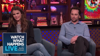 Matthew Rhys Drunkenly Asked For Keri Russells Number  WWHL