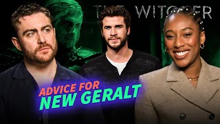 THE WITCHER BLOOD ORIGIN Cast Reacts to Liam Hemsworth as New Geralt