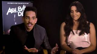 Ash Vs Evil Dead Thats My Entertainment Interviews Ray Santiago and Arielle Carver ONeill