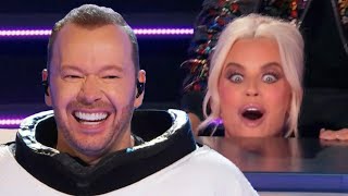 Jenny McCarthy SHOCKED by Husband Donnie Wahlbergs REVEAL on The Masked Singer