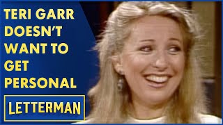 Teri Garr Doesnt Want To Talk About Her Personal Life  Letterman