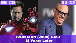 Iron Man 2008 Cast Then and Now 2023 Real Name and Age  How They changed
