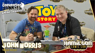 John Morris Interview Toy Storys Andy Davis Nightmare Before Christmas Hamilton Comic Con 2019