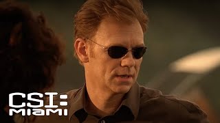 Meet CSI Lieutenant Horatio Caine in the CSI Miami Pilot Open