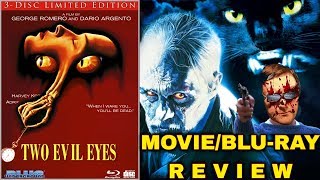 TWO EVIL EYES 1990  MovieLimited Edition Bluray Review Blue Underground
