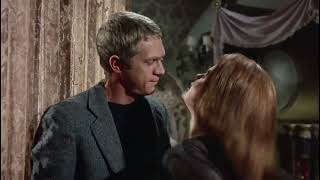 Steve McQueen sets AnnMargret straight in The Cincinnati Kid 1965 And she loves him for it