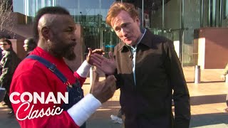 Mr T Gives Conan A Tour Of Chicago  Late Night with Conan OBrien