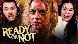 READY OR NOT 2019 MOVIE REACTION First Time Watching  Viewers Request
