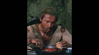 Terence Hill Eating Mexican Beans  They Call Me Trinity western budspencer shorts