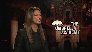 The Umbrella Academy Steve Blackman and Ellen Page