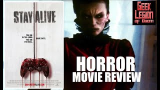 STAY ALIVE  2006 Jon Foster  Elizabeth Bathory Possessed Video Game Horror Movie Review