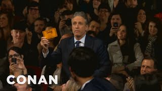 Jon Stewart  Stephen Colbert Crash Conan NYC  CONAN on TBS