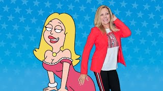 Wendy Schaal Doing Francine Smiths Voice In Person  American Dad