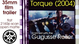 Torque 2004 35mm film trailer 1A flat open matte 2160p