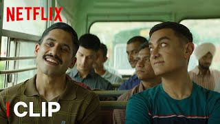Aamir Khan And Naga Chaitanya Become Chaddi Buddies  Laal Singh Chaddha  Netflix India