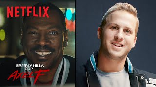 Beverly Hills Cop Axel F  Jared Goff Learned Detroit from Axel Foley  Netflix