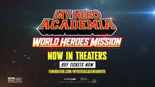 My Hero Academia World Heroes Mission 2021  US TV Spot now playing